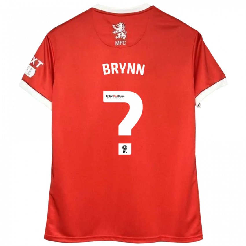 Kinder Sol Brynn #0 Rot Weiß Heimtrikot Trikot 2024/25 T-Shirt Österreich