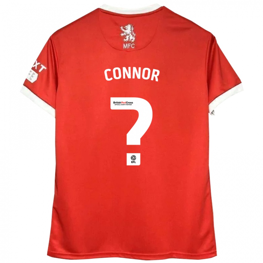 Kinder Shea Connor #0 Rot Weiß Heimtrikot Trikot 2024/25 T-Shirt Österreich