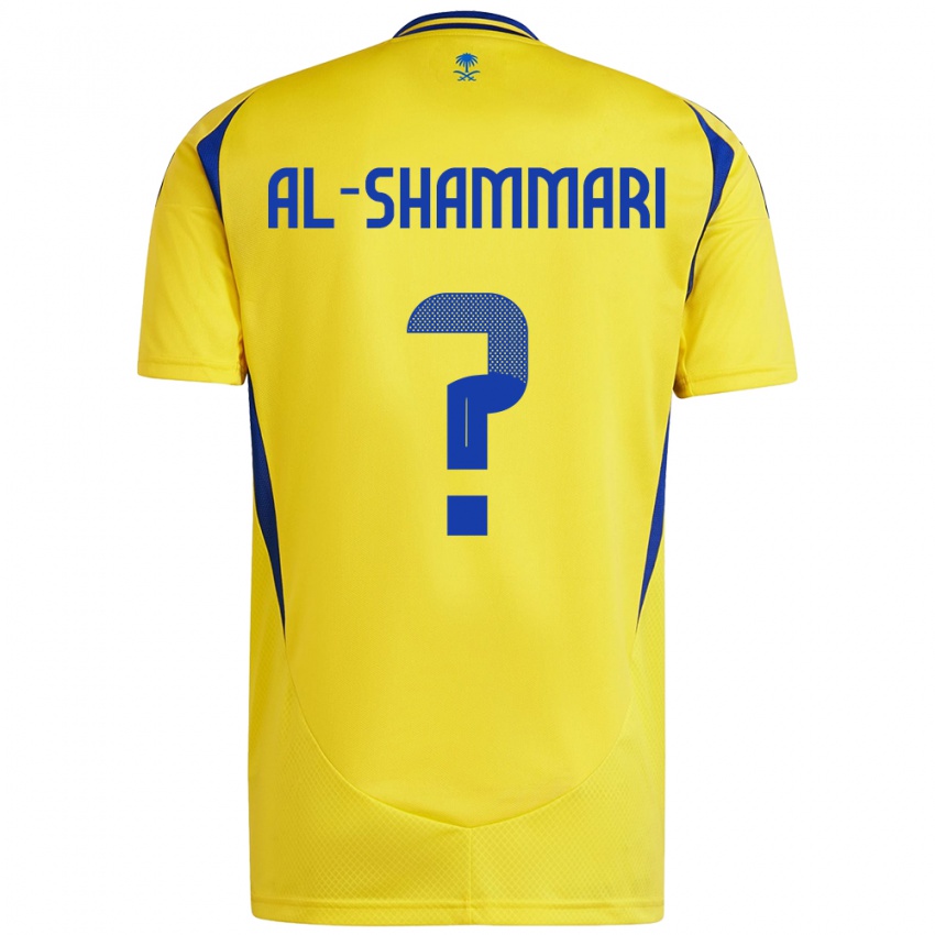 Kinder Mansour Al-Shammari #0 Gelb Blau Heimtrikot Trikot 2024/25 T-Shirt Österreich