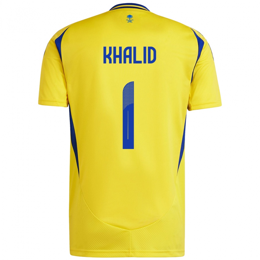 Kinder Sara Khalid #1 Gelb Blau Heimtrikot Trikot 2024/25 T-Shirt Österreich