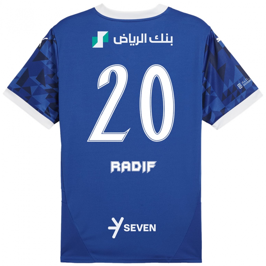 Kinder Abdullah Radif #20 Dunkelblau Weiß Heimtrikot Trikot 2024/25 T-Shirt Österreich