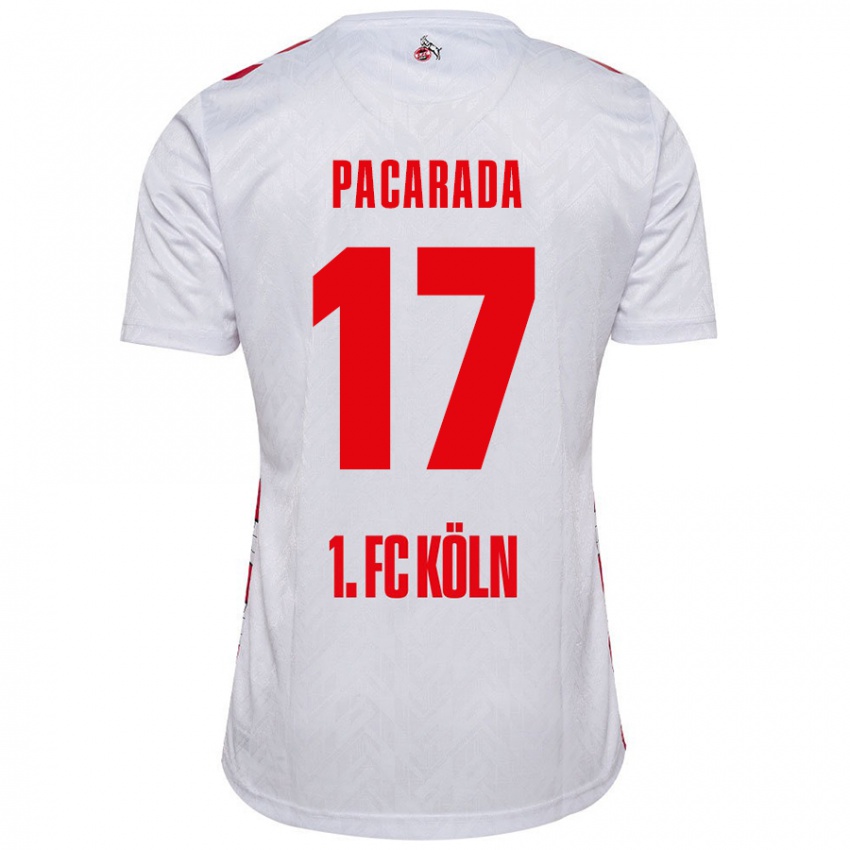 Kinder Leart Paçarada #17 Weiß Rot Heimtrikot Trikot 2024/25 T-Shirt Österreich