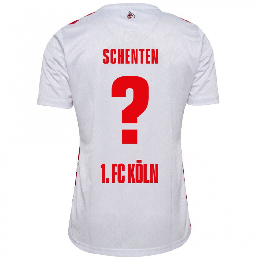 Kinder Fynn Schenten #0 Weiß Rot Heimtrikot Trikot 2024/25 T-Shirt Österreich