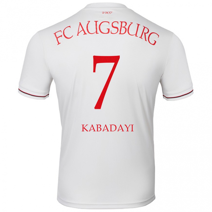 Kinder Yusuf Kabadayi #7 Weiß Heimtrikot Trikot 2024/25 T-Shirt Österreich