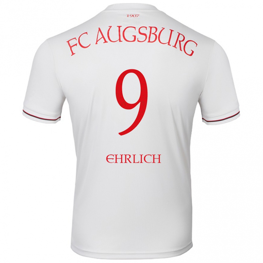 Kinder Lucas Ehrlich #9 Weiß Heimtrikot Trikot 2024/25 T-Shirt Österreich