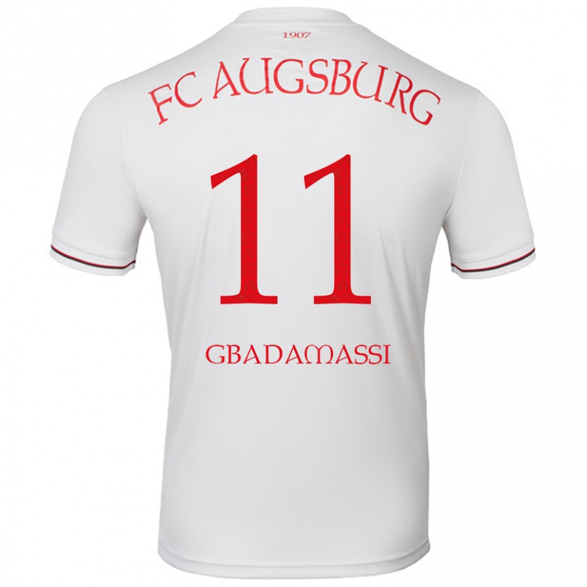 Kinder Rayane Gbadamassi #11 Weiß Heimtrikot Trikot 2024/25 T-Shirt Österreich