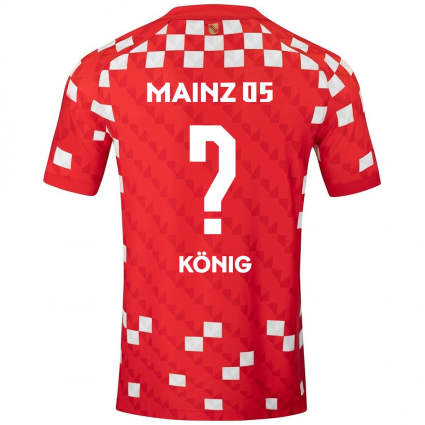 Kinder Raúl König #0 Weiß Rot Heimtrikot Trikot 2024/25 T-Shirt Österreich