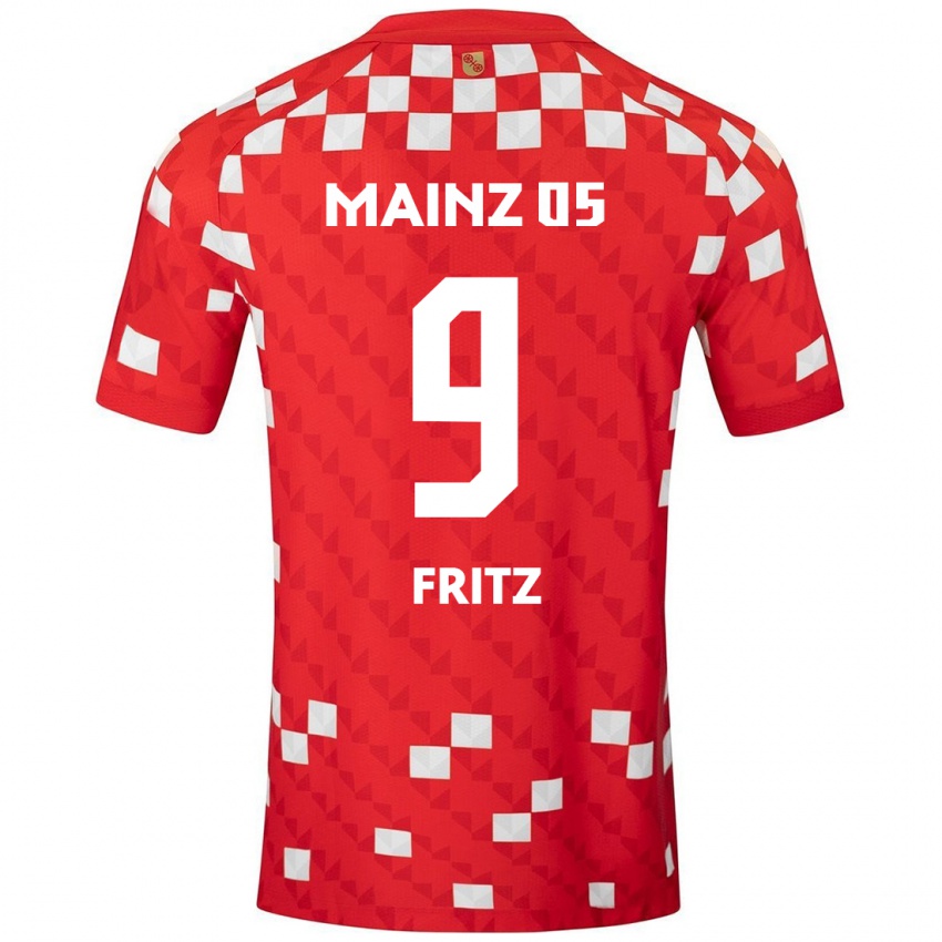 Kinder April Fritz #9 Weiß Rot Heimtrikot Trikot 2024/25 T-Shirt Österreich