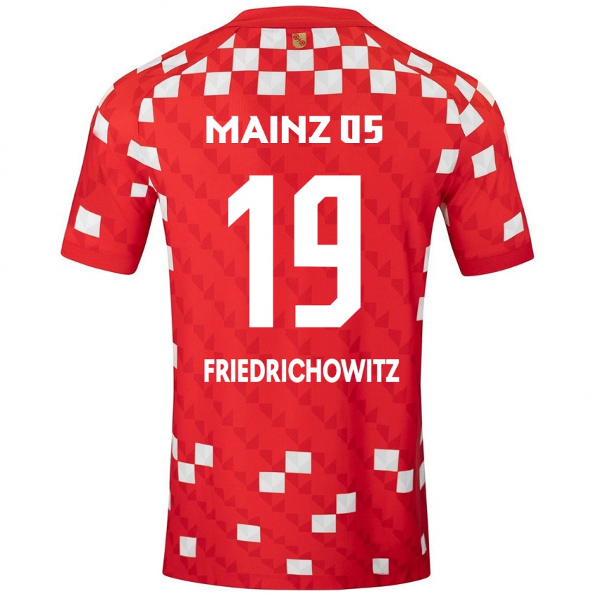 Kinder Anna Friedrichowitz #19 Weiß Rot Heimtrikot Trikot 2024/25 T-Shirt Österreich