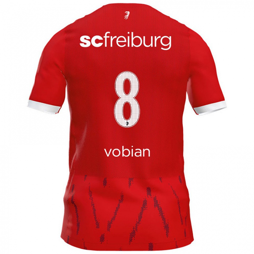 Kinder Selina Vobian #8 Rot Heimtrikot Trikot 2024/25 T-Shirt Österreich