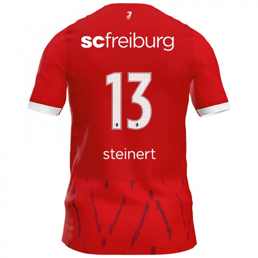 Kinder Judith Steinert #13 Rot Heimtrikot Trikot 2024/25 T-Shirt Österreich