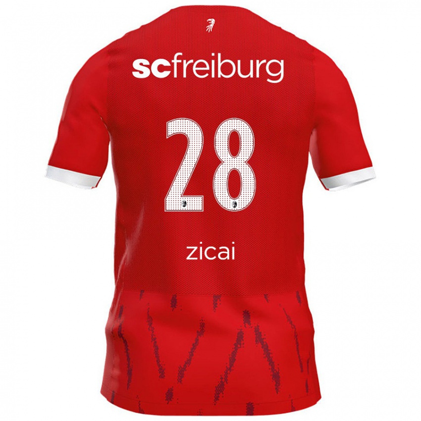 Kinder Cora Zicai #28 Rot Heimtrikot Trikot 2024/25 T-Shirt Österreich