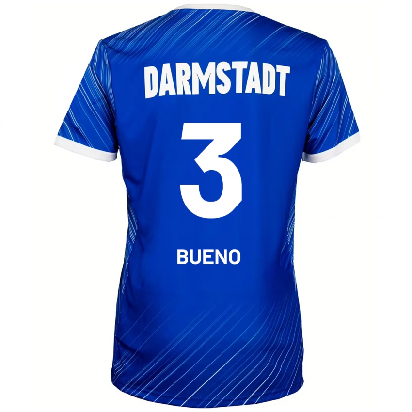 Kinder Guille Bueno #3 Blau Weiß Heimtrikot Trikot 2024/25 T-Shirt Österreich