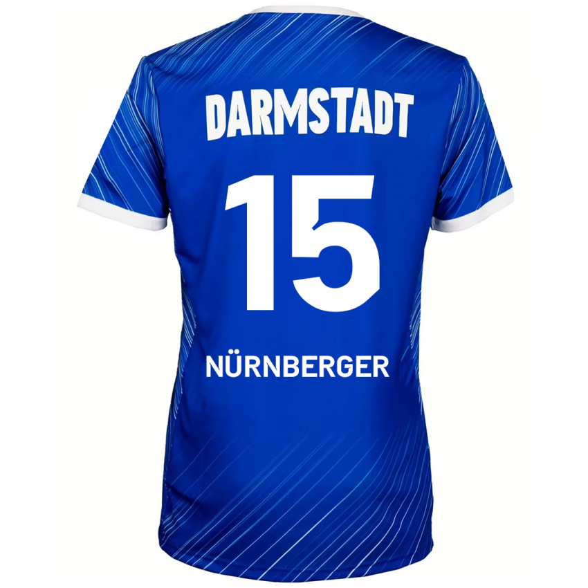 Kinder Fabian Nürnberger #15 Blau Weiß Heimtrikot Trikot 2024/25 T-Shirt Österreich