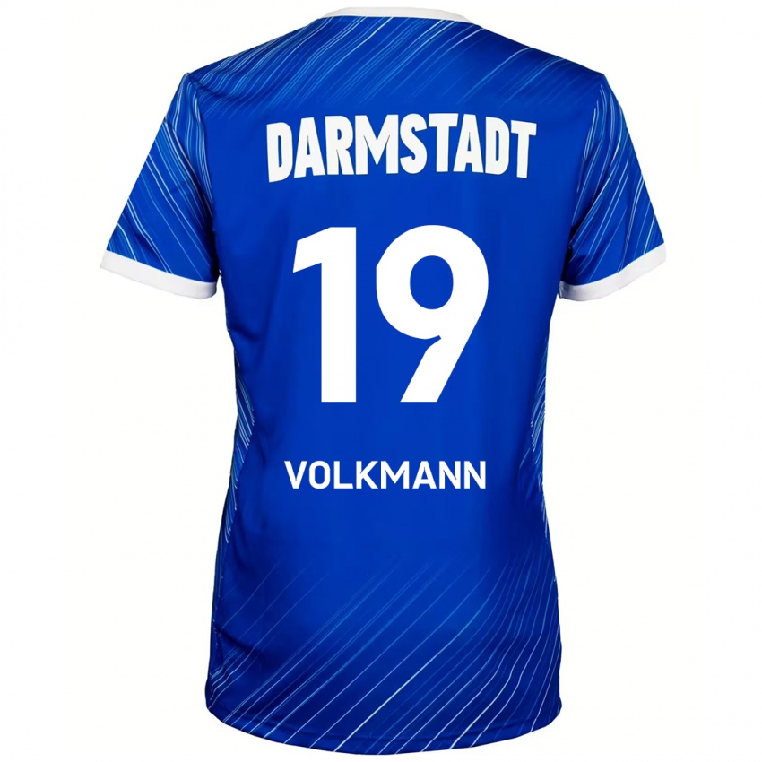 Kinder Japhet Volkmann #19 Blau Weiß Heimtrikot Trikot 2024/25 T-Shirt Österreich