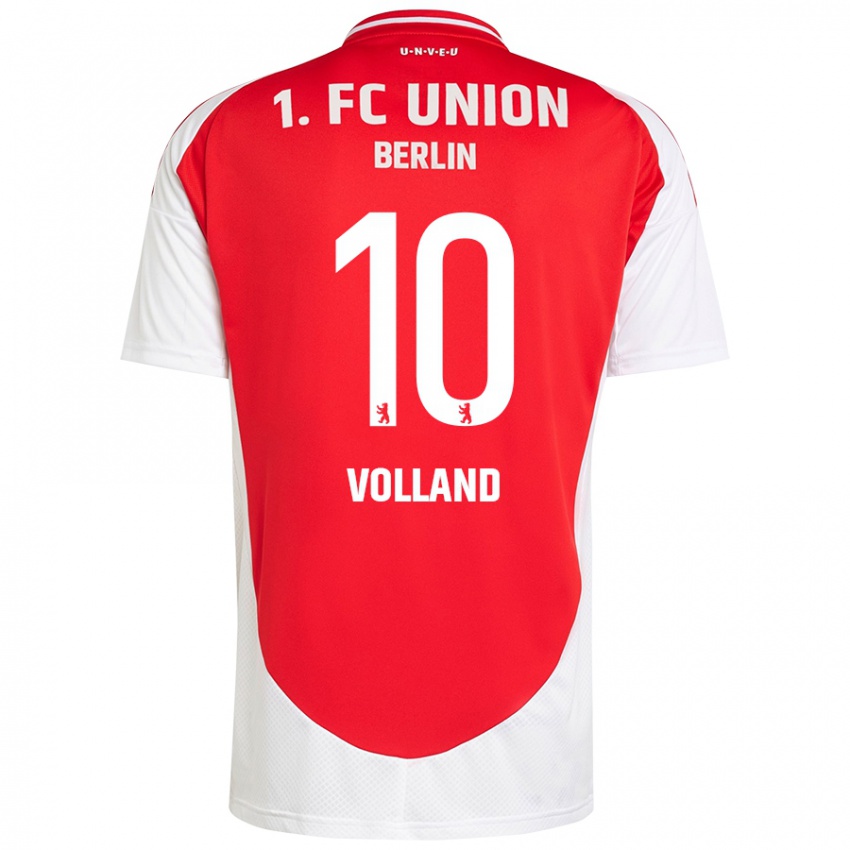 Kinder Kevin Volland #10 Rot Weiß Heimtrikot Trikot 2024/25 T-Shirt Österreich