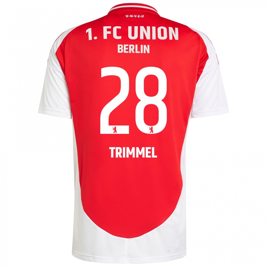 Kinder Christopher Trimmel #28 Rot Weiß Heimtrikot Trikot 2024/25 T-Shirt Österreich