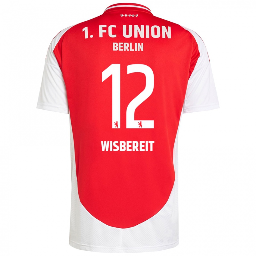 Kinder Tom Wisbereit #12 Rot Weiß Heimtrikot Trikot 2024/25 T-Shirt Österreich