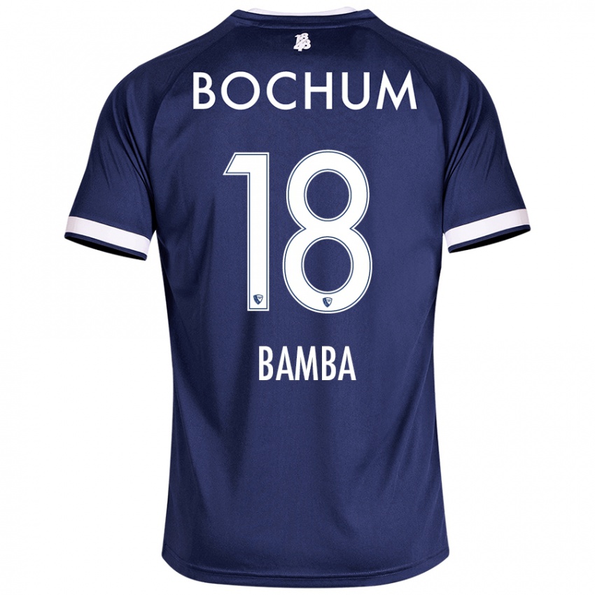 Kinder Samuel Bamba #18 Dunkelblau Heimtrikot Trikot 2024/25 T-Shirt Österreich