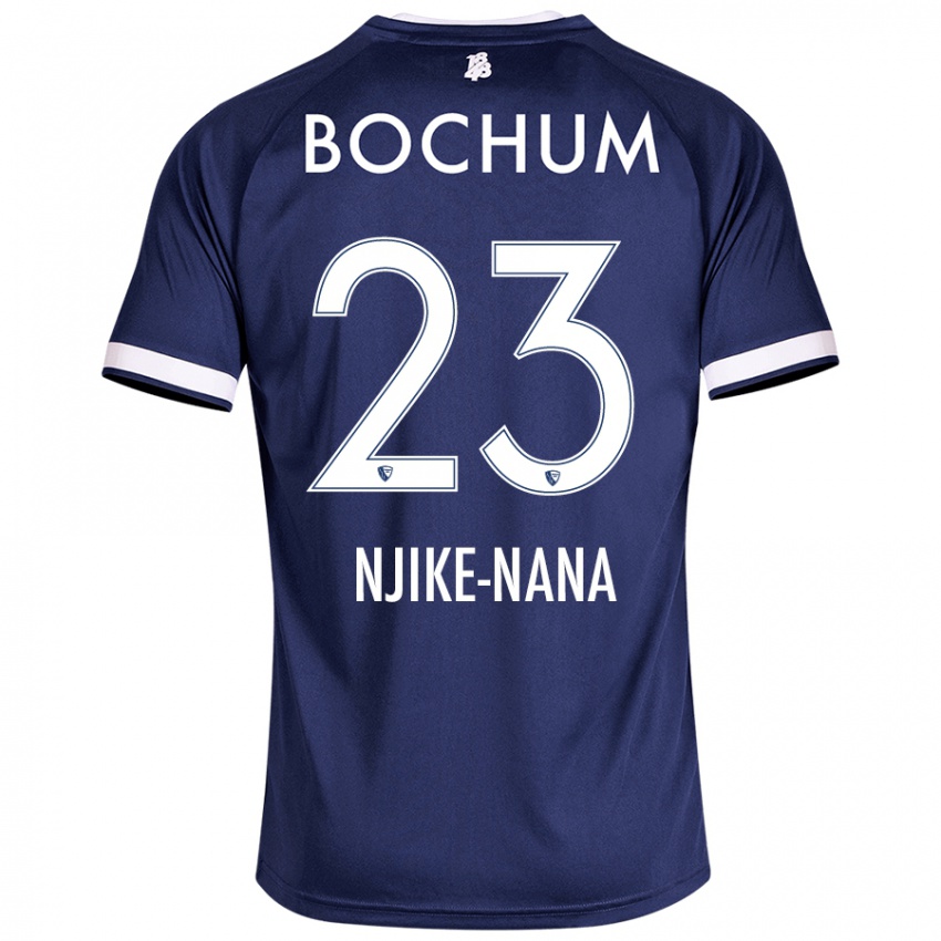 Kinder Jean-Philippe Njike-Nana #23 Dunkelblau Heimtrikot Trikot 2024/25 T-Shirt Österreich