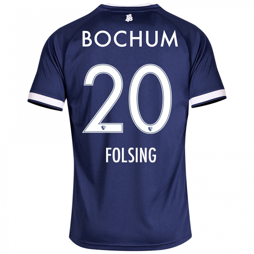 Kinder Amelie Fölsing #20 Dunkelblau Heimtrikot Trikot 2024/25 T-Shirt Österreich