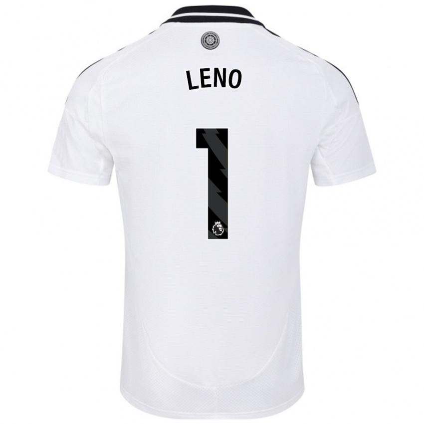 Kinder Bernd Leno #1 Weiß Heimtrikot Trikot 2024/25 T-Shirt Österreich