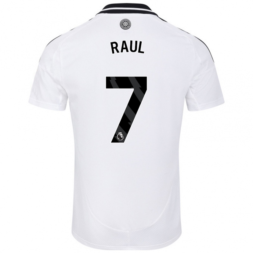 Kinder Raúl Jiménez #7 Weiß Heimtrikot Trikot 2024/25 T-Shirt Österreich