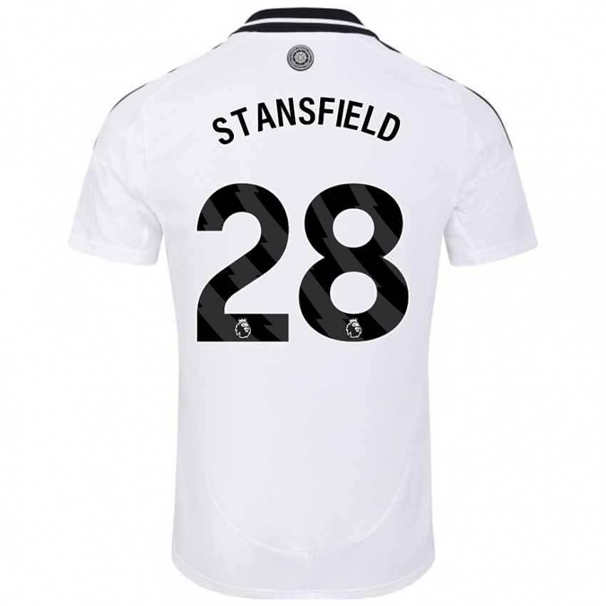 Kinder Jay Stansfield #28 Weiß Heimtrikot Trikot 2024/25 T-Shirt Österreich