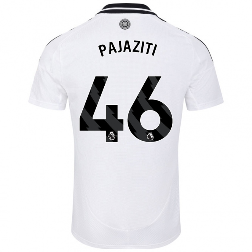 Kinder Adrion Pajaziti #46 Weiß Heimtrikot Trikot 2024/25 T-Shirt Österreich