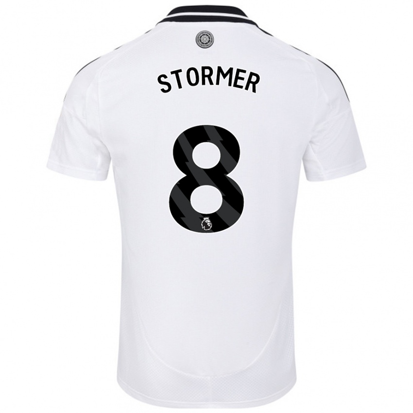 Kinder Becky Stormer #8 Weiß Heimtrikot Trikot 2024/25 T-Shirt Österreich