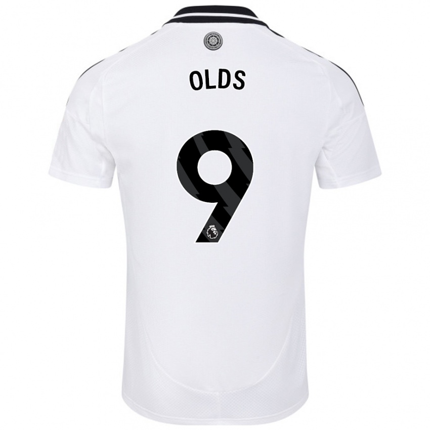 Kinder Ellie Olds #9 Weiß Heimtrikot Trikot 2024/25 T-Shirt Österreich