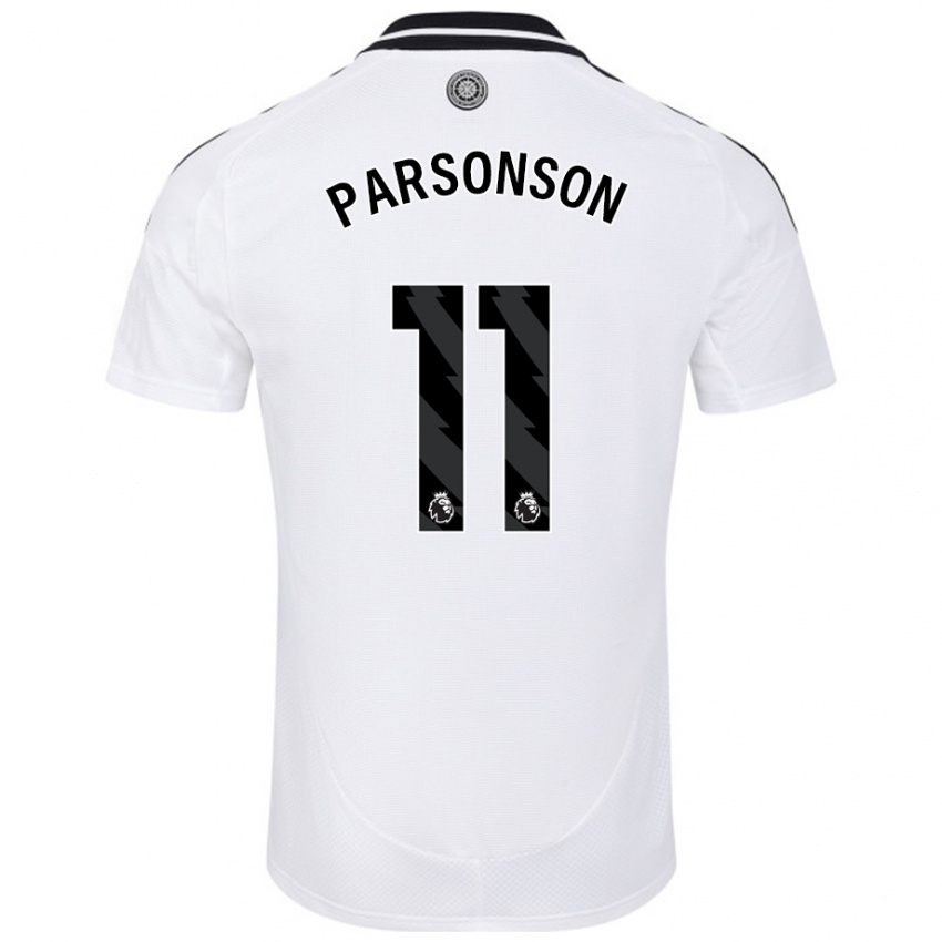 Kinder Madi Parsonson #11 Weiß Heimtrikot Trikot 2024/25 T-Shirt Österreich