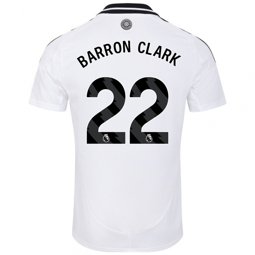 Kinder Betty Barron-Clark #22 Weiß Heimtrikot Trikot 2024/25 T-Shirt Österreich