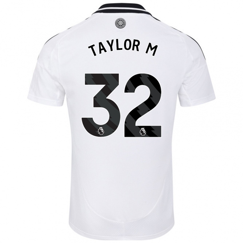 Kinder Belle Taylor-M #32 Weiß Heimtrikot Trikot 2024/25 T-Shirt Österreich