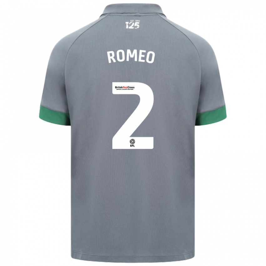 Kinder Mahlon Romeo #2 Dunkelgrau Auswärtstrikot Trikot 2024/25 T-Shirt Österreich