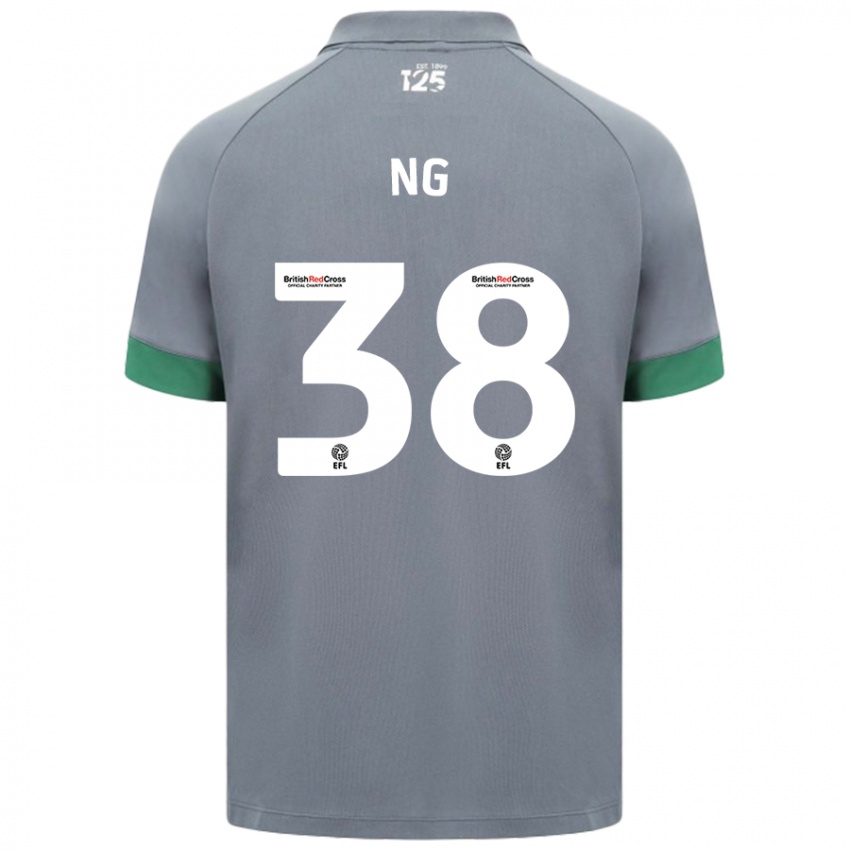 Kinder Perry Ng #38 Dunkelgrau Auswärtstrikot Trikot 2024/25 T-Shirt Österreich