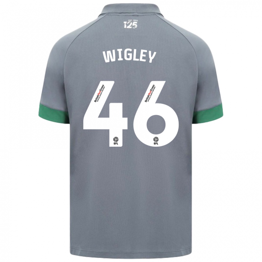 Kinder Morgan Wigley #46 Dunkelgrau Auswärtstrikot Trikot 2024/25 T-Shirt Österreich