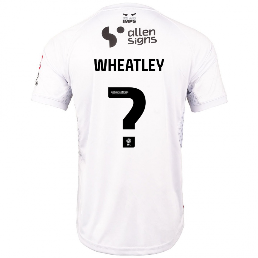 Kinder Kyrell Wheatley #0 Rot Weiß Auswärtstrikot Trikot 2024/25 T-Shirt Österreich