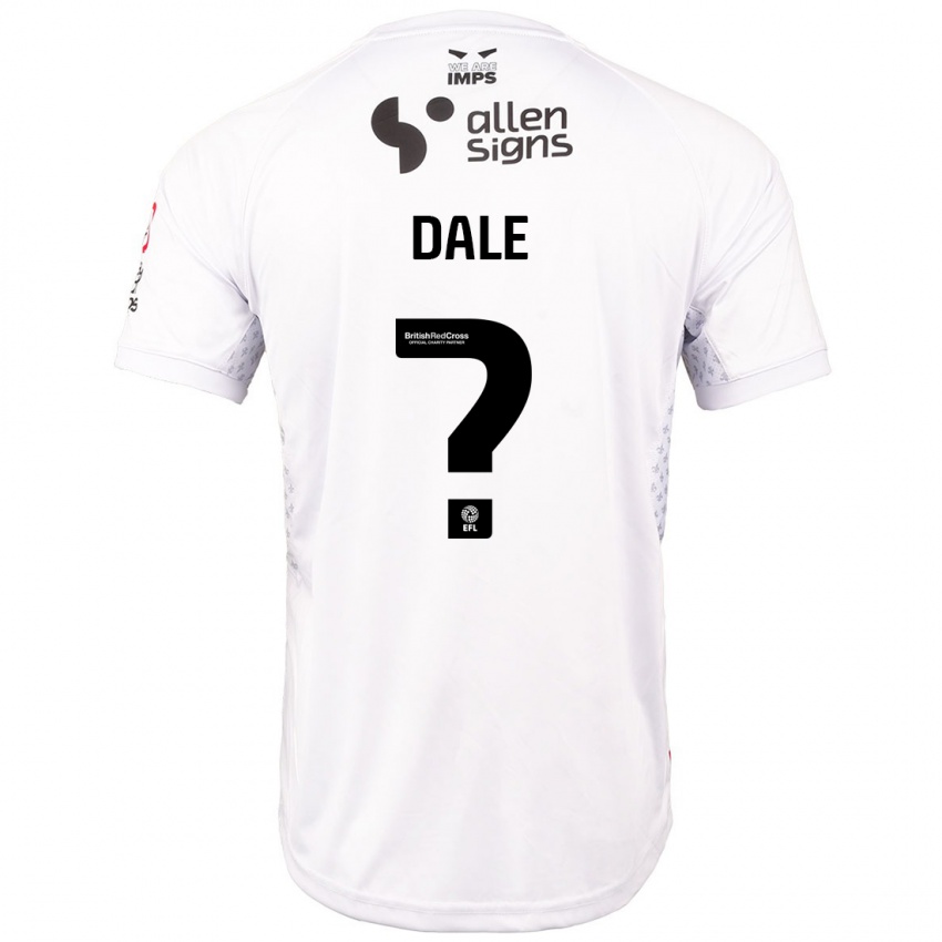 Kinder Harry Dale #0 Rot Weiß Auswärtstrikot Trikot 2024/25 T-Shirt Österreich