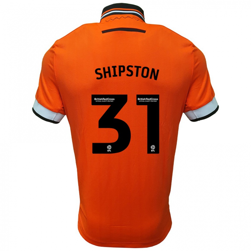 Kinder Rio Shipston #31 Orange Weiß Auswärtstrikot Trikot 2024/25 T-Shirt Österreich