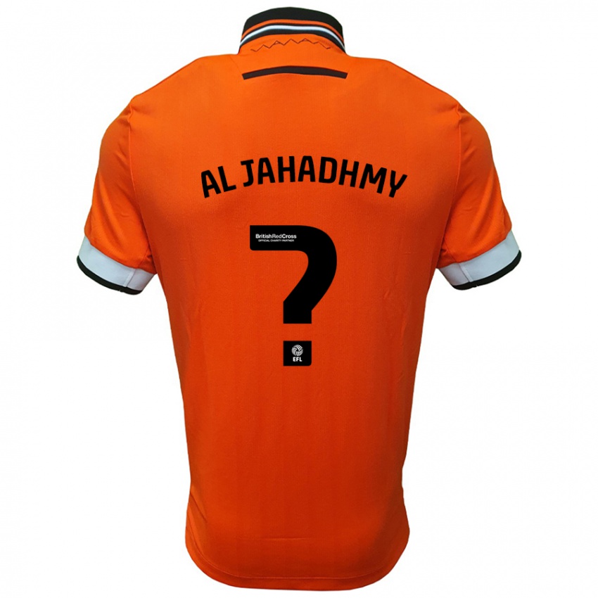 Kinder Murtadha Al-Jahadhmy #0 Orange Weiß Auswärtstrikot Trikot 2024/25 T-Shirt Österreich