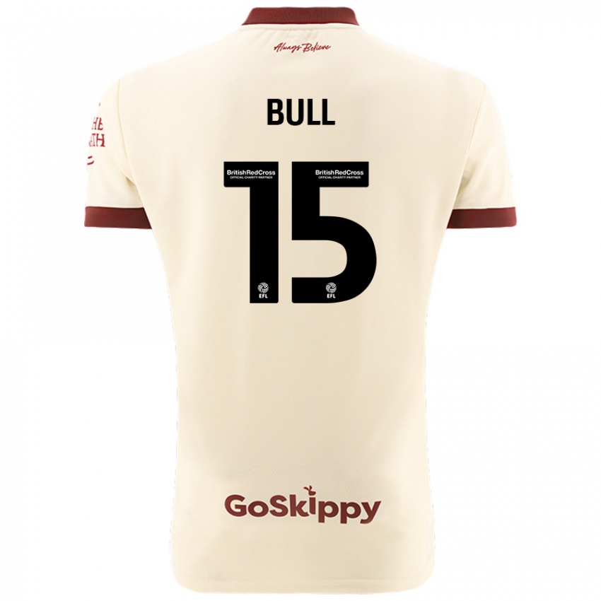 Kinder Jasmine Bull #15 Cremeweiß Auswärtstrikot Trikot 2024/25 T-Shirt Österreich