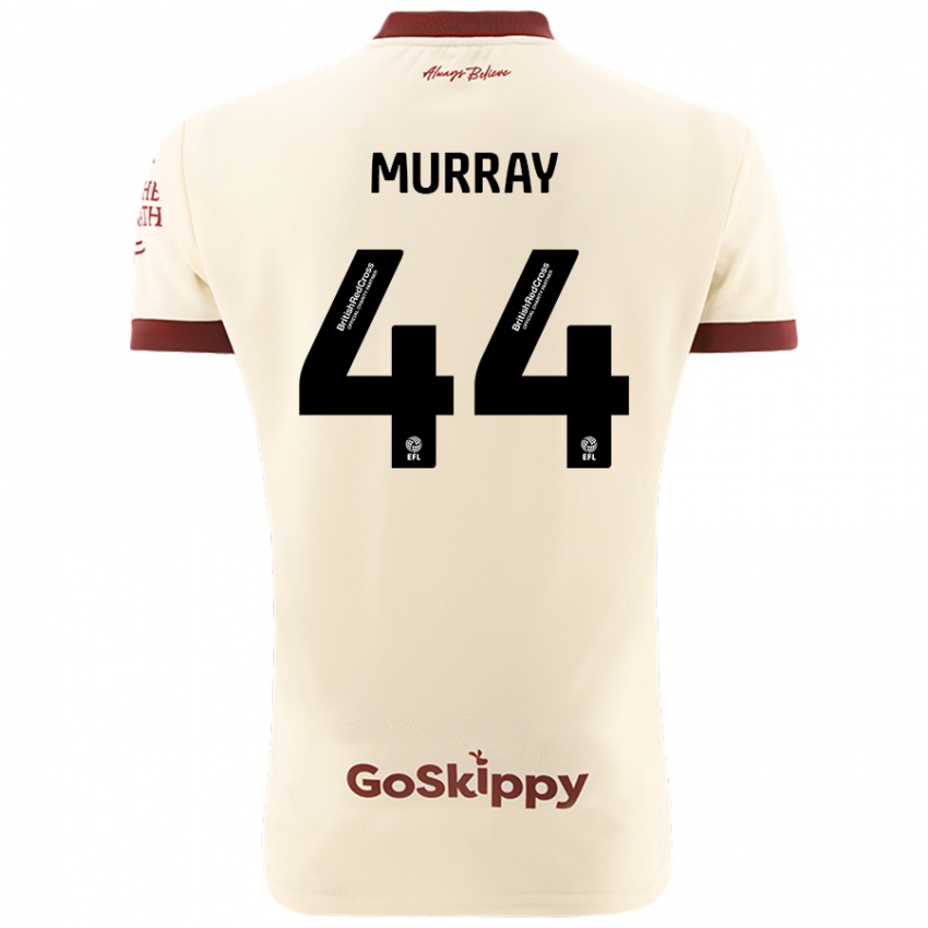 Kinder Satara Murray #44 Cremeweiß Auswärtstrikot Trikot 2024/25 T-Shirt Österreich