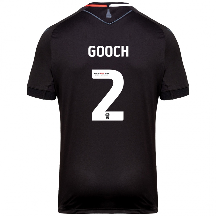 Kinder Lynden Gooch #2 Schwarz Auswärtstrikot Trikot 2024/25 T-Shirt Österreich