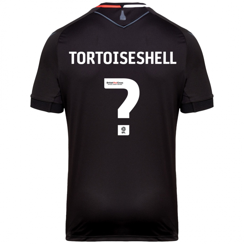 Kinder Jenson Tortoiseshell #0 Schwarz Auswärtstrikot Trikot 2024/25 T-Shirt Österreich