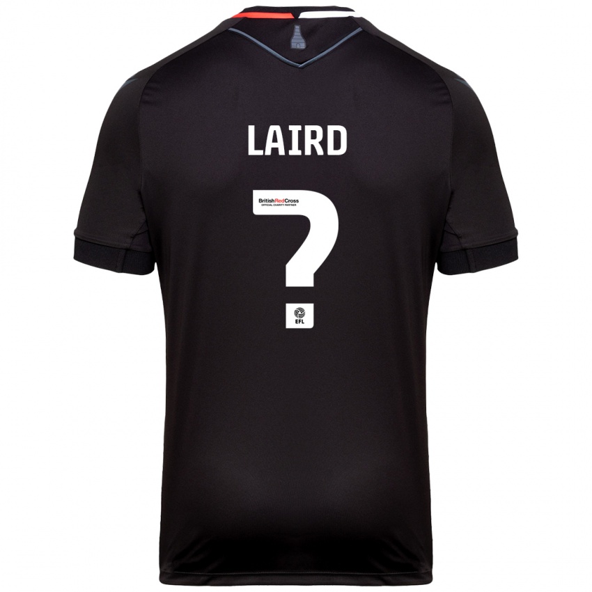 Kinder Logan Laird #0 Schwarz Auswärtstrikot Trikot 2024/25 T-Shirt Österreich