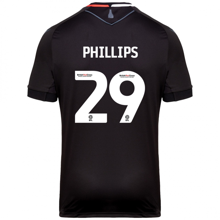 Kinder D'margio Wright-Phillips #29 Schwarz Auswärtstrikot Trikot 2024/25 T-Shirt Österreich