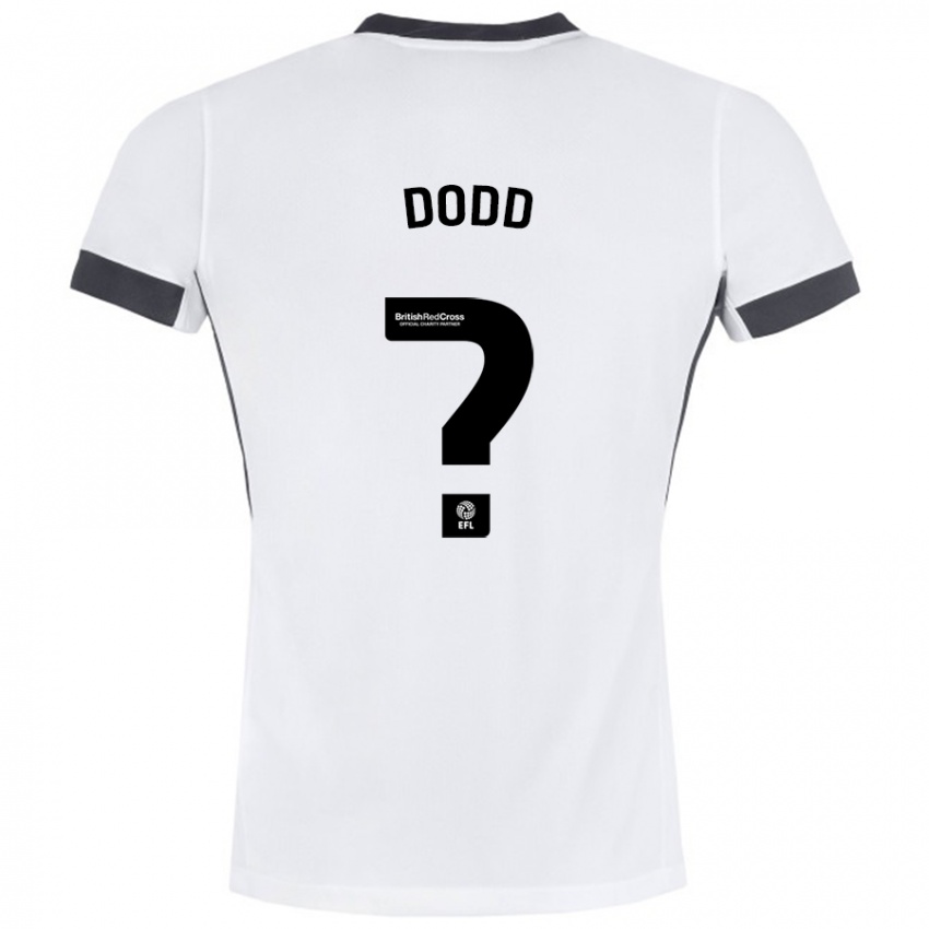 Kinder Taylor Dodd #0 Weiß Schwarz Auswärtstrikot Trikot 2024/25 T-Shirt Österreich