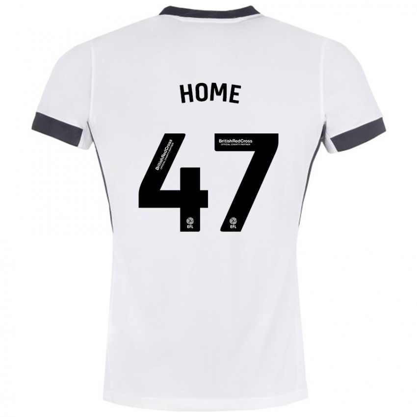 Kinder Josh Home #47 Weiß Schwarz Auswärtstrikot Trikot 2024/25 T-Shirt Österreich