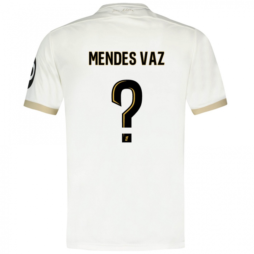 Kinder Hernâni Mendes Vaz #0 Weißgold Auswärtstrikot Trikot 2024/25 T-Shirt Österreich